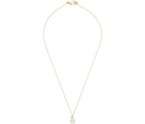 Gold Pearl Perle Simple Necklace