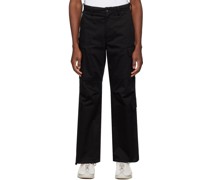 Black Woody Cargo Pants