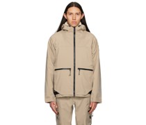 Beige Arc Storm Jacket