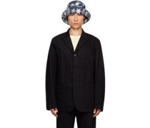Black Bedford Denim Blazer