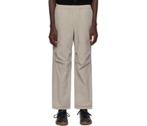 Gray Relaxed Trousers
