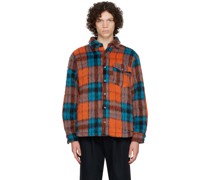 Blue & Orange Check Jacket