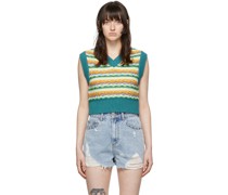 Green Cotton Vest
