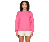 Pink Balloon Sleeve Sweatshirt
