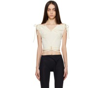Off-White Tankini Top