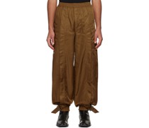 SSENSE Exclusive Brown Cargo Pants