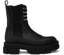 Black Gao Platform Chelsea Boots