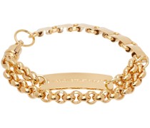 SSENSE Exclusive Gold Multi Chains Bracelet