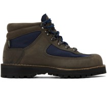 Gray & Navy Feather Light Boots