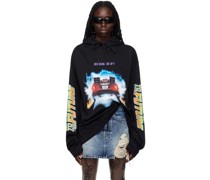 Black 'Back To The Future' Hoodie