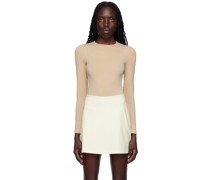Beige Aurora Bodysuit