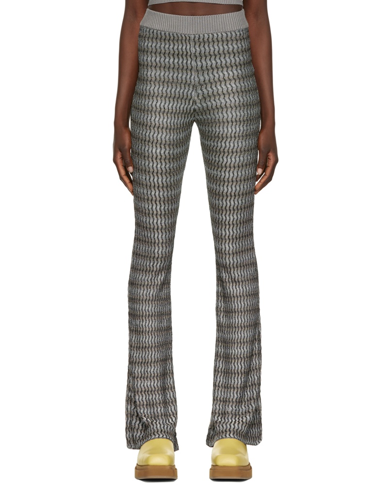 Eckhaus Latta Damen Gray Cobra Lounge Pants