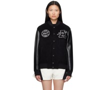 Black Hudson Bomber Jacket