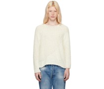 Off-White Raglan Sleeve Sweater