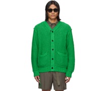 Green Loose Thread Cardigan