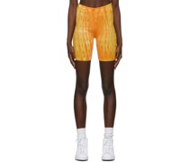 Orange Sienna Bike Shorts