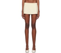 Off-White Micro Miniskirt