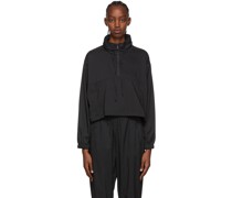 Black Polyester Jacket