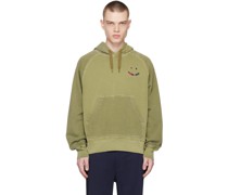 Khaki Happy Mix Up Hoodie