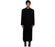 Black Belted Coat