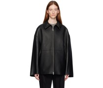 SSENSE Exclusive Black Boel Leather Jacket