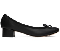 Black Camille Ballerina Heels