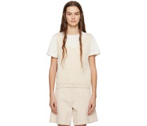 Off-White V-Neck Vest