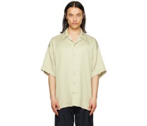 Green Scalloped Shirt