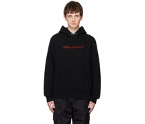 Black 'Impermanence' Hoodie