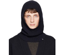 Navy Merino Wool Balaclava