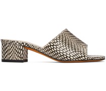 Brown Cobra Agatha Sandals