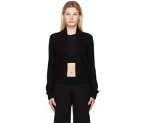 Black Mini Max Mono Cardigan