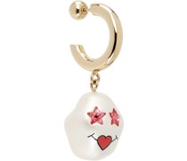 Gold Star Cotton Candy Single Earring