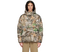 Brown Realtree EDGE® Edition Anorak Puffer Jacket