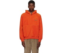 Orange Happy Hoodie