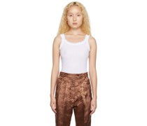 White Matteo Tank Top