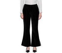 Black Flared Lounge Pants