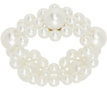 White Daisy Chain Ring