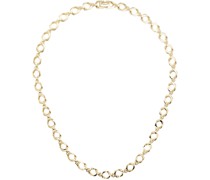 Gold #5815 Small Chain Link Necklace