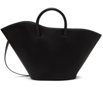 Black Tall Tulip Tote