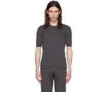 Grey Cotton T-Shirt