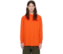 Orange Big Raccourcie Shirt
