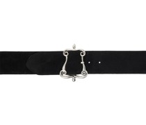 Black Scroll Belt