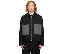 Black Patch Pocket Jacket