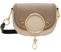 Beige & Gray Mara Bag