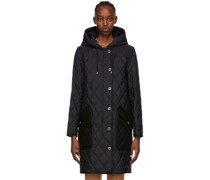Black Nylon Coat