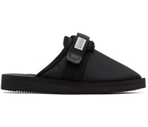 Black ZAVO-Cab Slippers