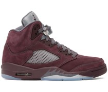 Burgundy Air Jordan 5 Retro High Sneakers