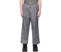 Gray Tech Trousers