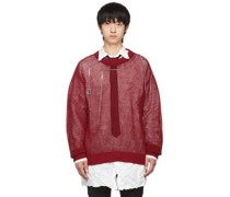 Red Chained Sweater